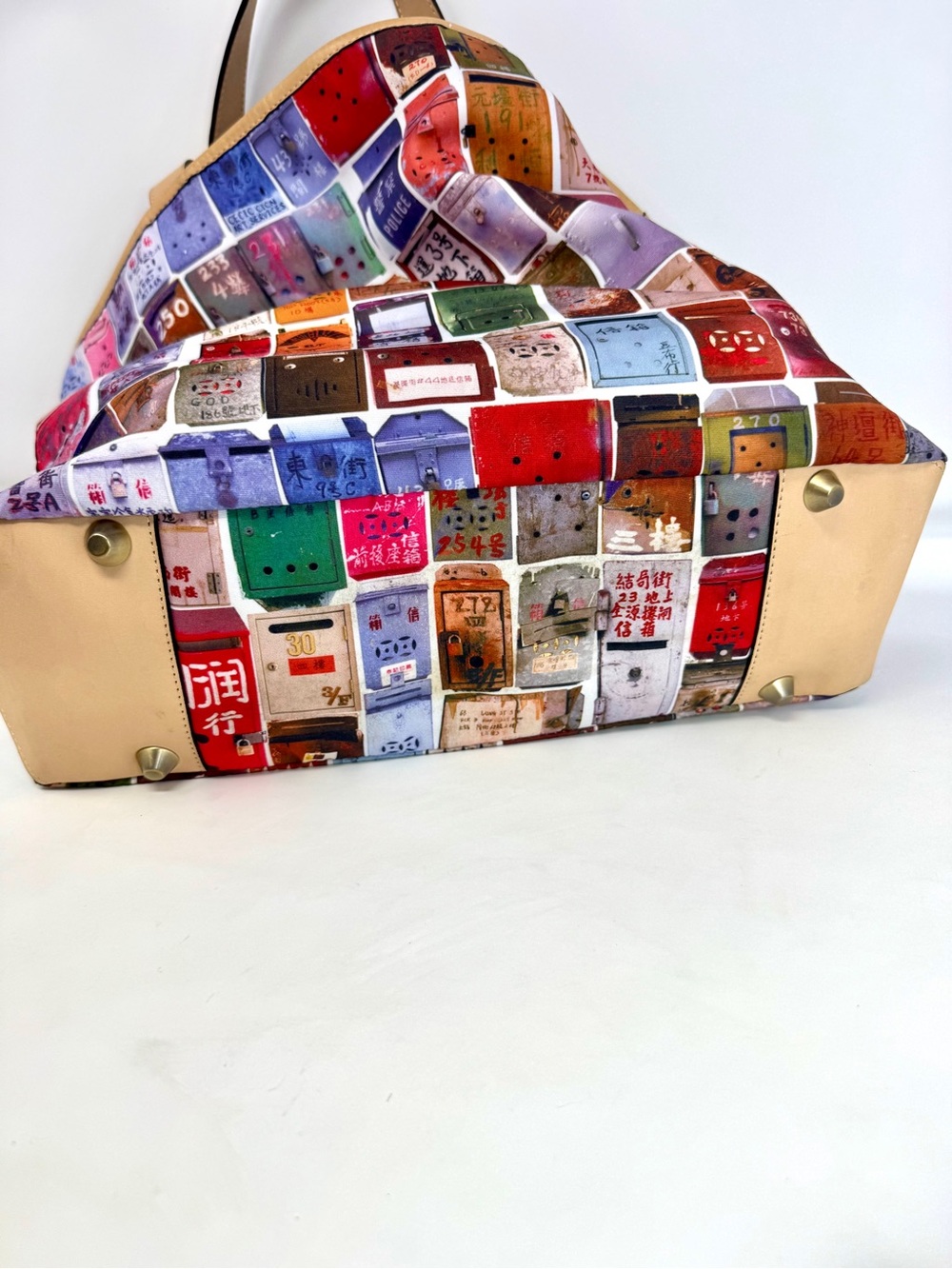Rare G.O.D. (Goods of Desire) Hong Kong "Vintage Letterbox" Print Tote Bag – Exc - Picture 4 of 12